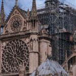 Heritage Restoration - Old gothic cathedral exterior in city