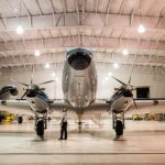 Defense Technology - Gray Plane Inside Hangar